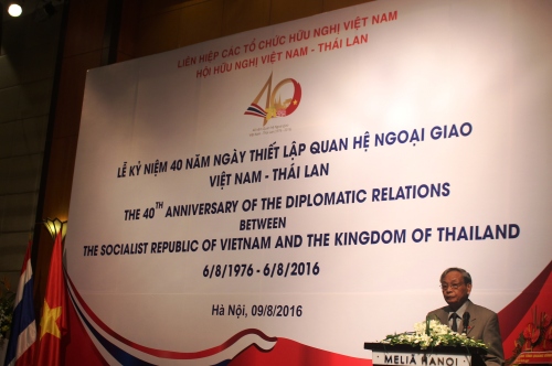 ky niem 40 nam thiet lap quan he ngoai giao viet nam thai lan