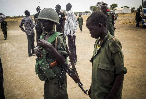 unicef canh bao ve nguy co chien binh tre em o nam sudan