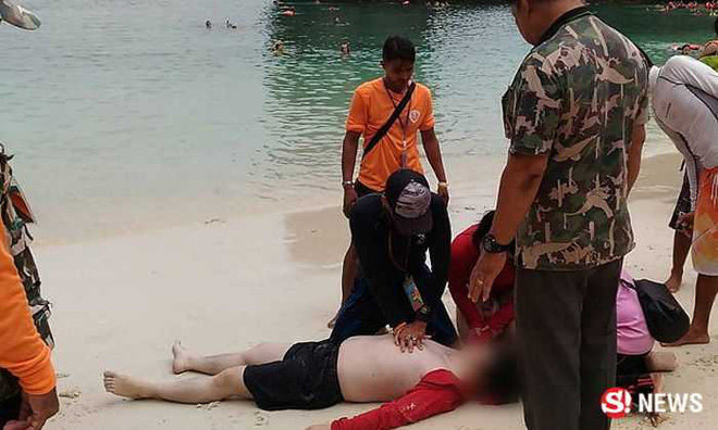 nam du khach nguoi han quoc thiet mang sau khi di lan tai dao du lich thai lan