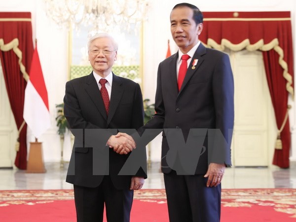 viet nam va indonesia ky ket nhieu van kien hop tac