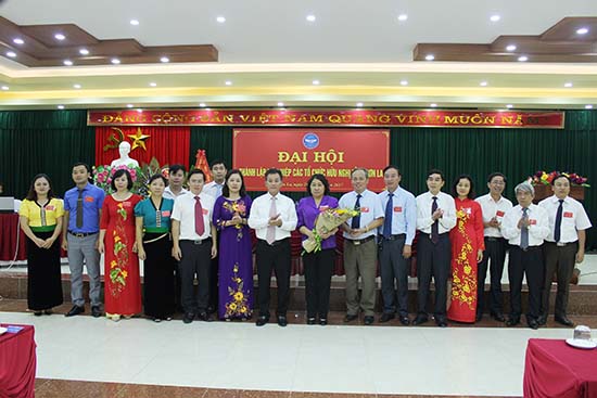 dai hoi thanh lap lien hiep cac to chuc huu nghi tinh son la nhiem ky 2017 2022