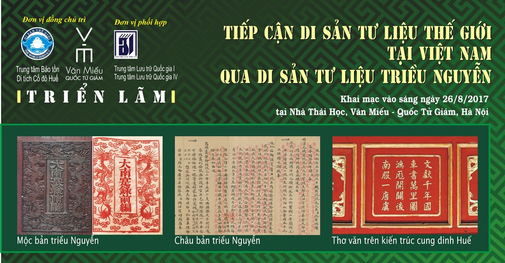 tiep can di san tu lieu the gioi tai viet nam qua di san tu lieu trieu nguyen