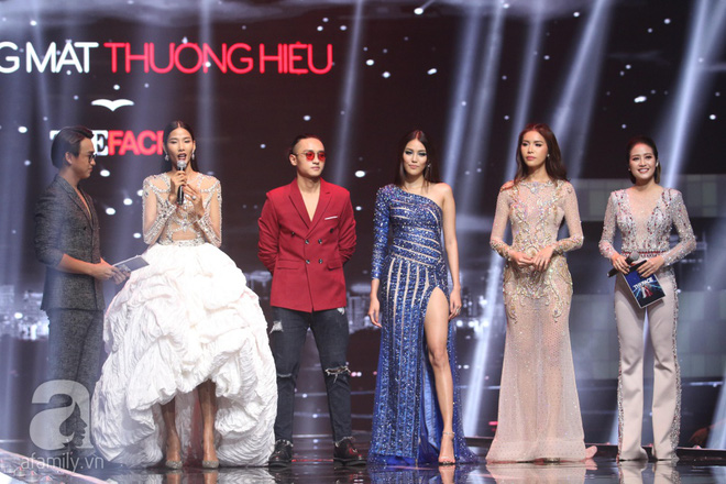 den tan chung ket thi sinh the face van catwalk nhu di cho