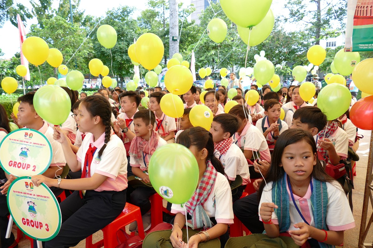khai mac trai he thieu nhi viet nam lao campuchia