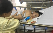 video choang canh chu re dieu 6 xe container di don dau o dong nai