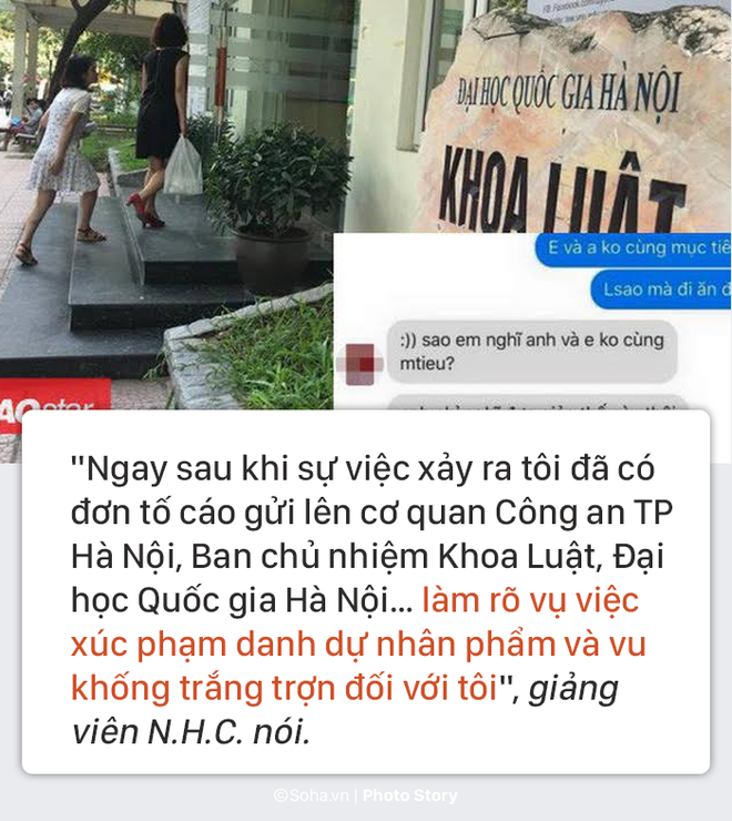 giang vien luat bi to nhan tin ga gam sinh vien nhieu em chu dong nhan tin moi toi uong bia co sao dau