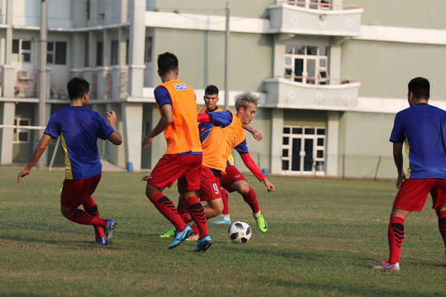 olympic viet nam be quan luyen cong san sang quyet chien nepal