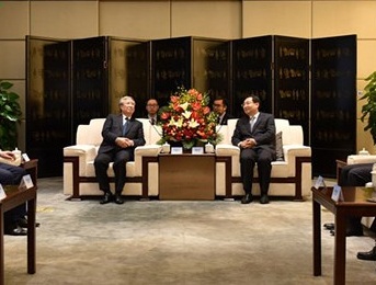 dong chi tran quoc vuong tham va lam viec tai thiem tay trung quoc