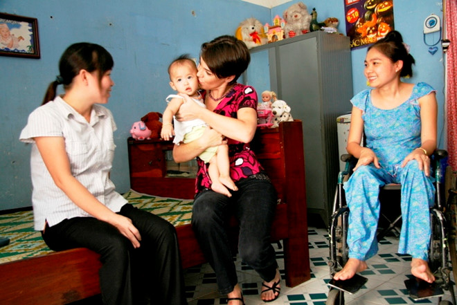 maison chance ngoi nha xay bang nhung yeu thuong