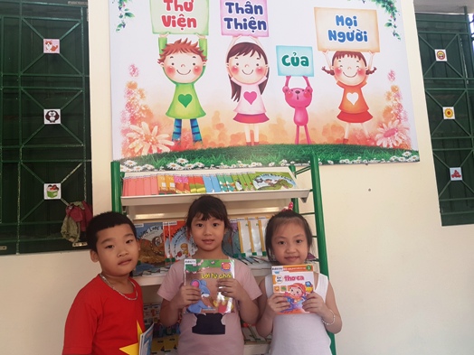 truong tieu hoc bach hac khanh thanh thu vien than thien do to chuc room to read ho tro