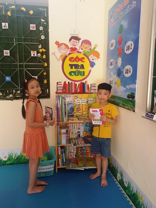 truong tieu hoc bach hac khanh thanh thu vien than thien do to chuc room to read ho tro