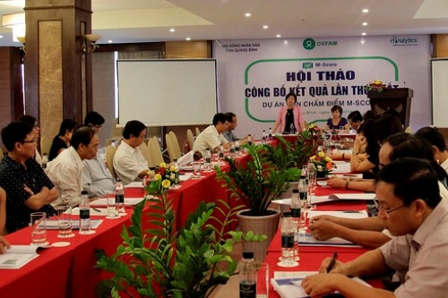 oxfam novib ha lan tai tro 23480 eur du an dan cham diem m score giai doan 2 tai quang binh