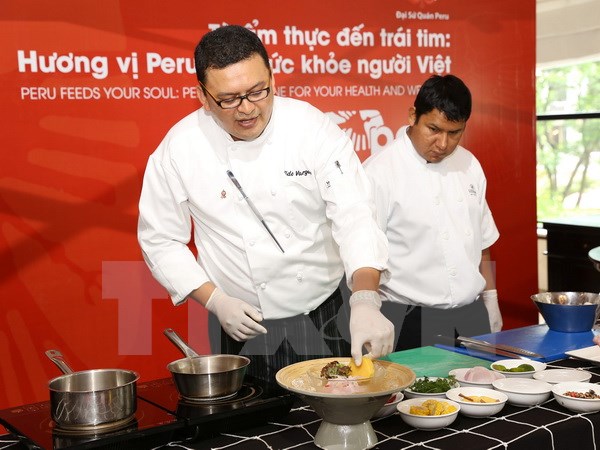 tuan le xuc tien van hoa am thuc peru that chat quan he viet nam peru