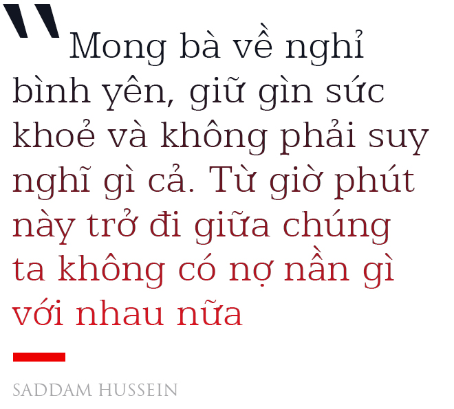 dai su nguyen quang khai ke ve cuoc gap nguyen thi binh saddam hussein va viec iraq xoa no cho viet nam