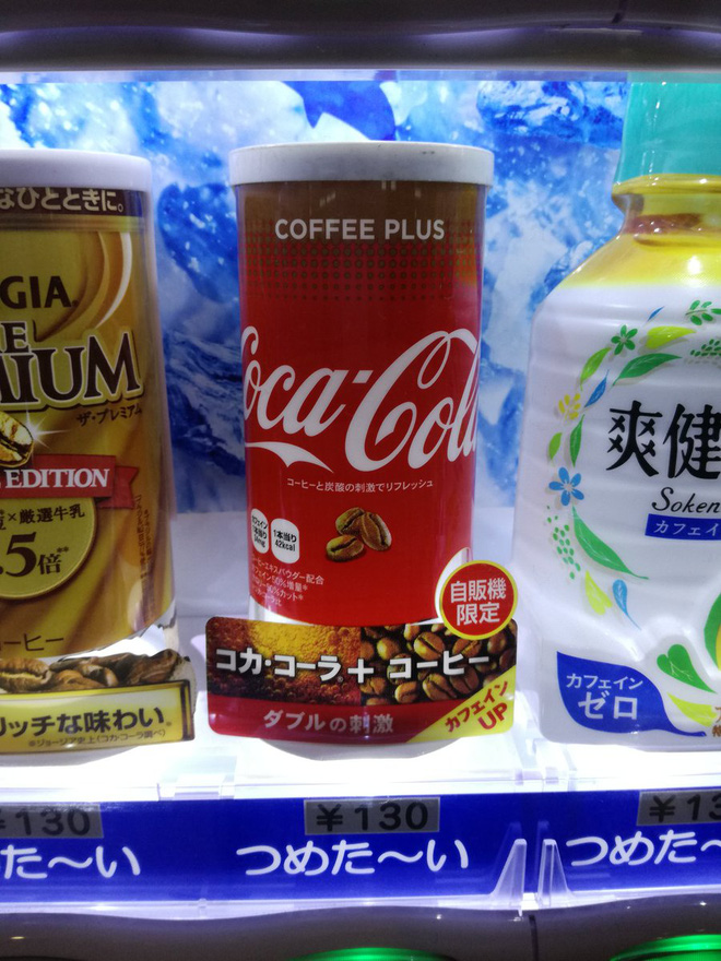 coca cola vi ca phe vua duoc ra mat tai nhat ban it calo va nhieu caffeine hon toi 50