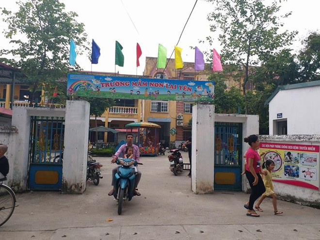 ha noi 31 tre nghi ngo doc thuc pham sau bua an tai truong mam non