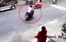 video thay chau trai bi day nga ba tuc gian keo le be gai hon 10 m tren nen xi mang
