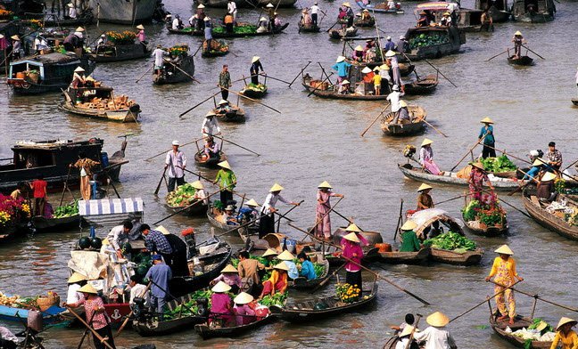 ghe dong bang song cuu long hoa minh vao thien nhien mua nuoc noi