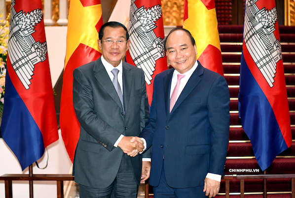 viet nam campuchia nhat tri som ky ket hiep dinh thuong mai bien gioi