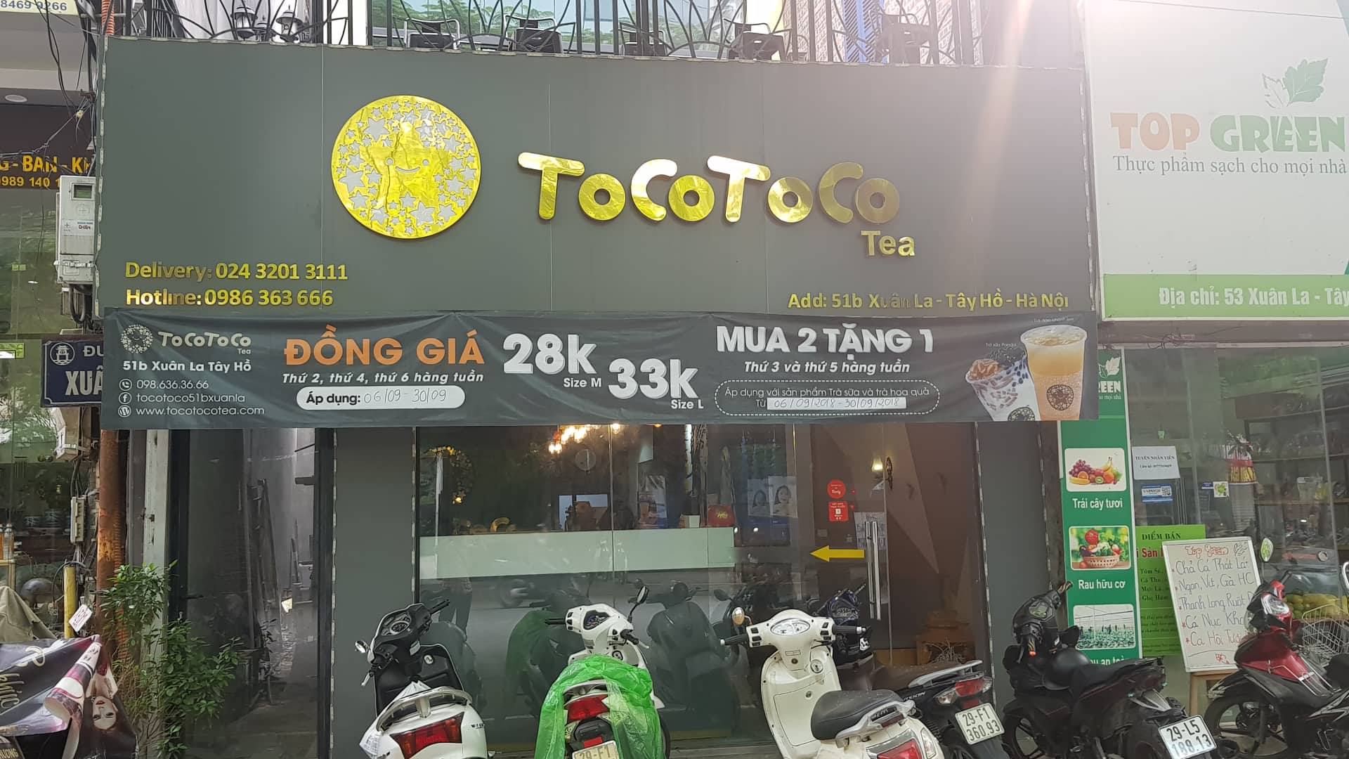 tra sua tocotoco bi phan anh san xuat khong dam bao ve sinh an toan thuc pham