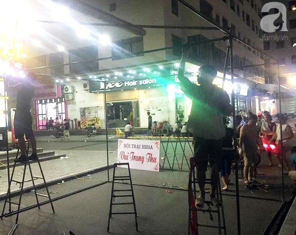ha noi cu dan chung cu thuc thau dem dung trai cho tre vui trung thu