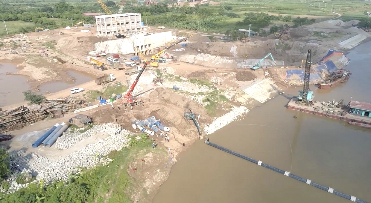 nha may nuoc mat song duong chuan bi van hanh cung cap nuoc sach phuc vu nguoi dan