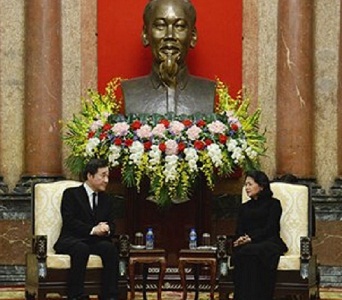 quyen chu tich nuoc dang thi ngoc thinh tiep thu tuong han quoc