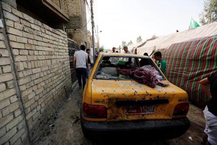 danh bom tu sat dau sung o iraq 55 nguoi thiet mang