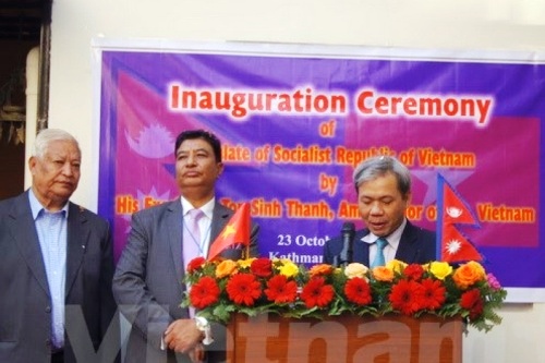 khai truong va dua vao hoat dong lanh su quan danh du viet nam tai thu do kathmandu nepal