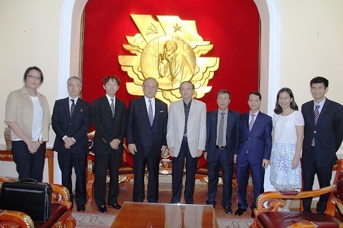 chu tich hoi huu nghi viet nam nhat ban tiep than mat co van dac biet lien minh nghi si huu nghi nhat viet