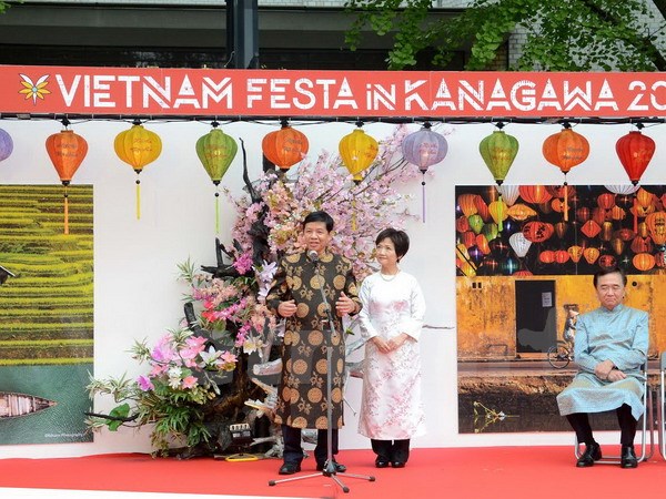 tung bung le hoi viet nam tai nhat ban