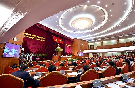 trung uong ban giai phap tiep tuc doi moi tinh gon he thong chinh tri