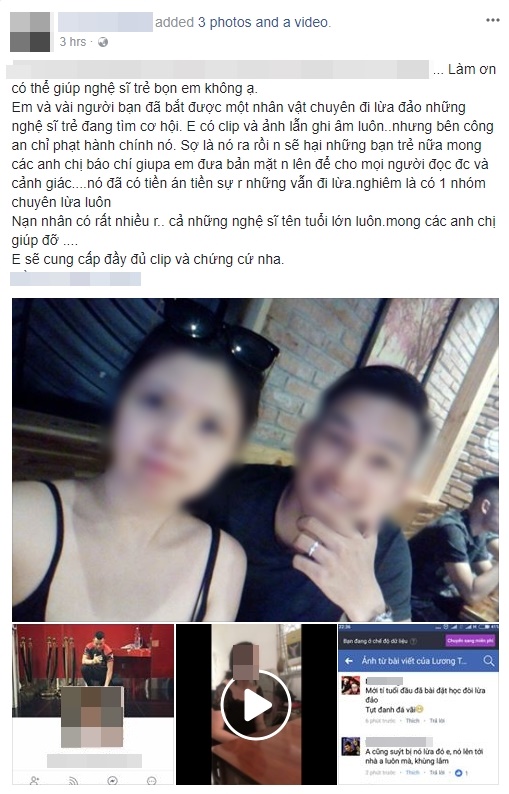 co gai bi to quyt tien nhom dien vien tre o sai gon sau khi hua hen tra cat xe 6000 usd sang singapore dong clip