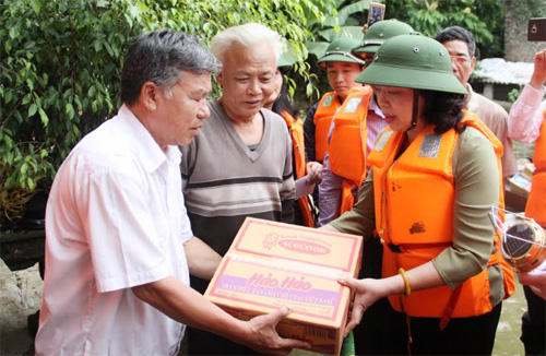 don suc cuu tro nguoi dan khac phuc hau qua thien tai