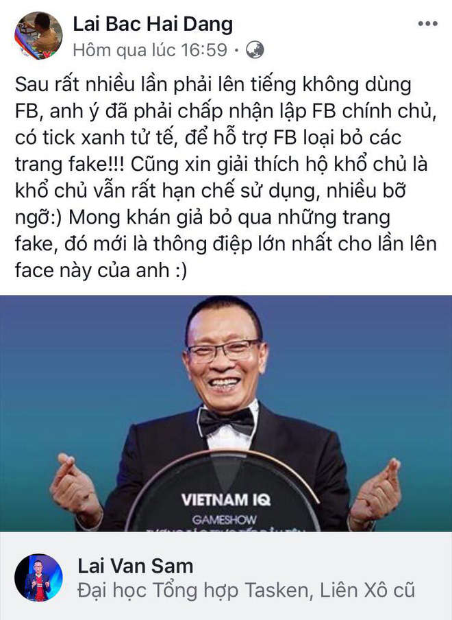 nha bao lai van sam gia nhap mxh di dom thua nhan em sinh sau de muon tren facebook