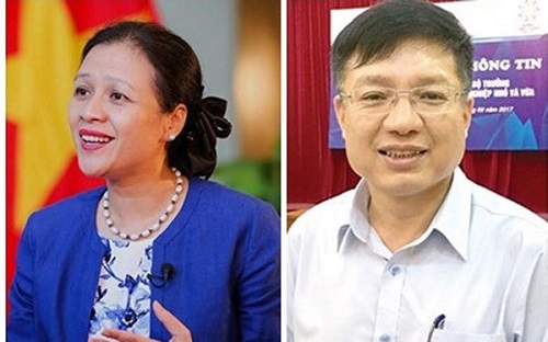 bo nhiem nhan su bo ngoai giao uy ban quan ly von nha nuoc va uy ban kiem tra quan uy trung uong
