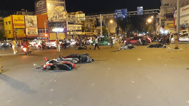 loi khai ban dau cua nu tai xe gay tai nan kinh hoang khien nhieu nguoi thuong vong o hang xanh