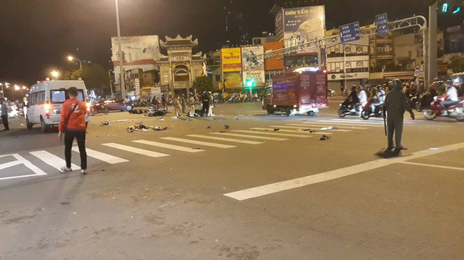 loi khai ban dau cua nu tai xe gay tai nan kinh hoang khien nhieu nguoi thuong vong o hang xanh
