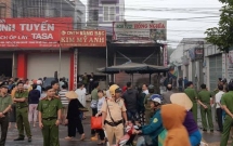 gia lai mot phu nu chet chay canh thung banh mi