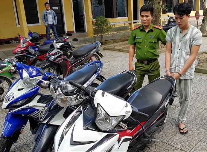 thua thien hue triet pha chuyen an chuyen cuom xe may dat tien