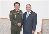 viet nam campuchia coi hop tac quoc phong la tru cot trong moi quan he hai nuoc
