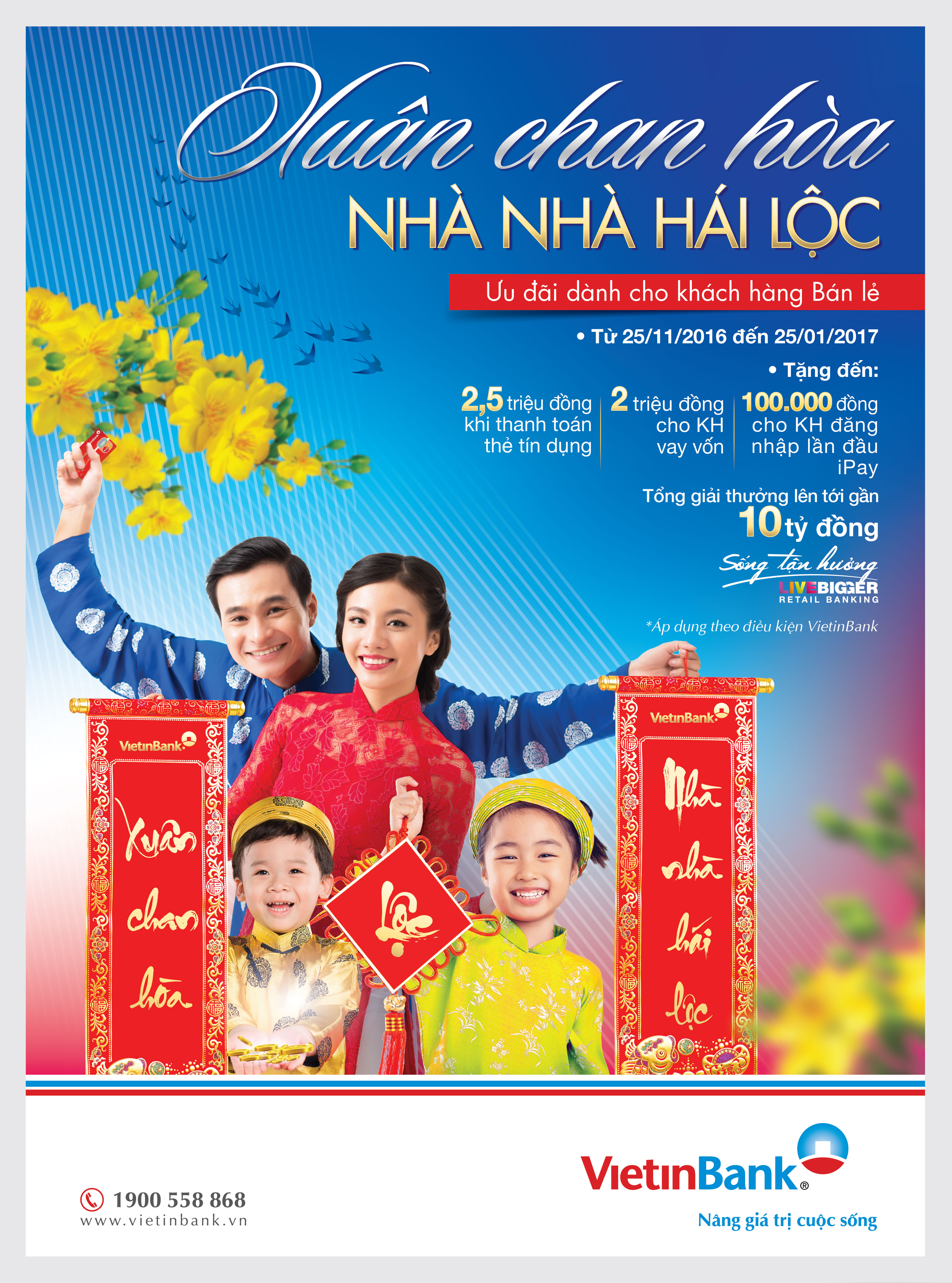 vietinbank khuyen mai khung dip cuoi nam