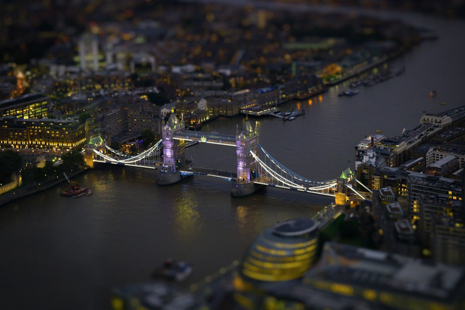 16 buc anh an tuong duoc chup theo phong cach tilt shift