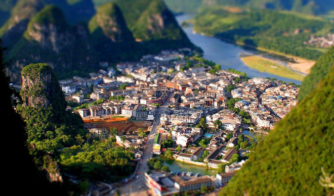 16 buc anh an tuong duoc chup theo phong cach tilt shift