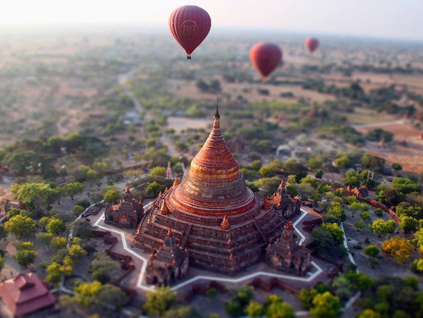 16 buc anh an tuong duoc chup theo phong cach tilt shift