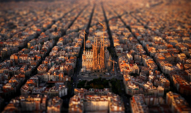 16 buc anh an tuong duoc chup theo phong cach tilt shift