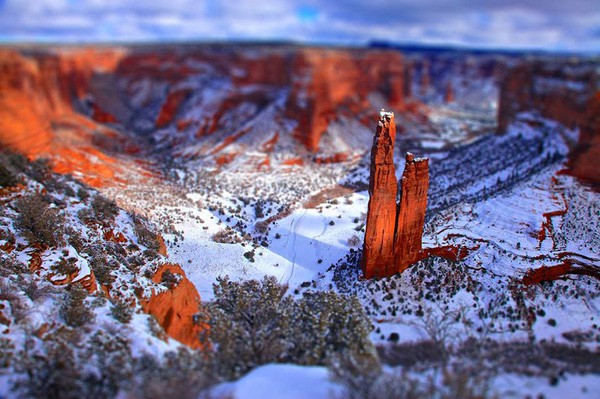 16 buc anh an tuong duoc chup theo phong cach tilt shift