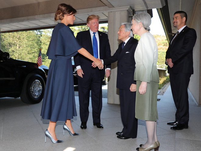 tong thong trump gap nhat hoang va cung thu tuong abe cho ca an