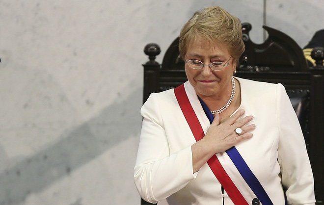 michelle bachelet nu tong thong quyen luc duy nhat o chau my