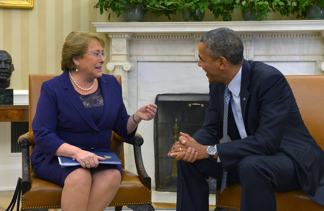 michelle bachelet nu tong thong quyen luc duy nhat o chau my